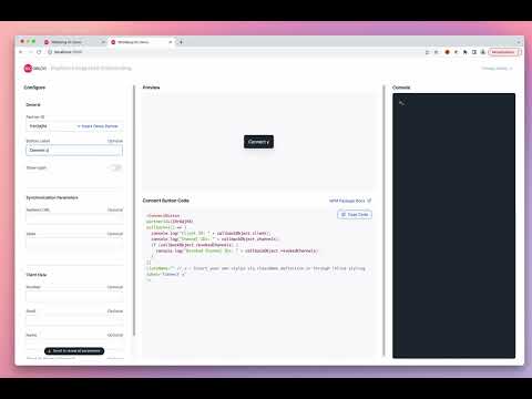Integrated Onboarding Quick Clickthrough