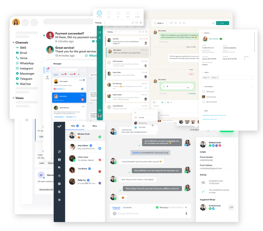 WhatsApp Team Inbox 360dialog WhatsApp Team Inbox Solutions