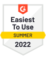 G2 Award Easiest to Use