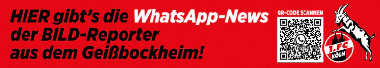 BILD banner with WhatsApp News opt-in QR code by 360dialog.