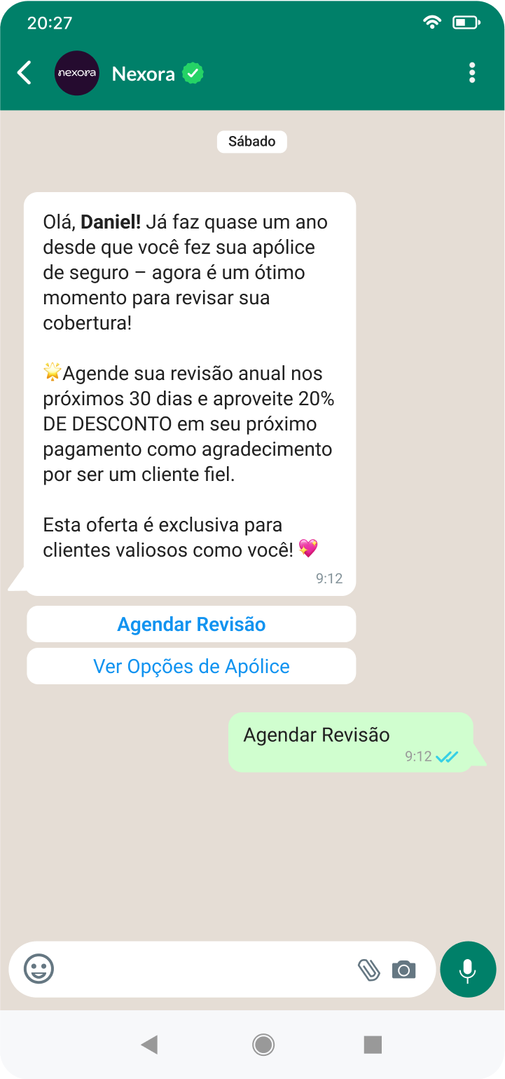 Performance Messaging com a 360Dialog - Para Líderes de CRM