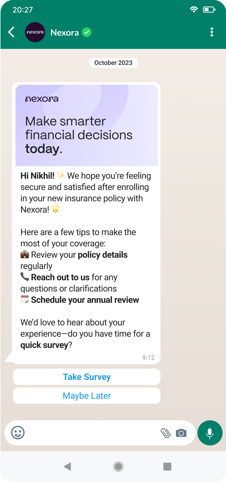 Performance Messaging by 360Dialog - For CRM Leaders