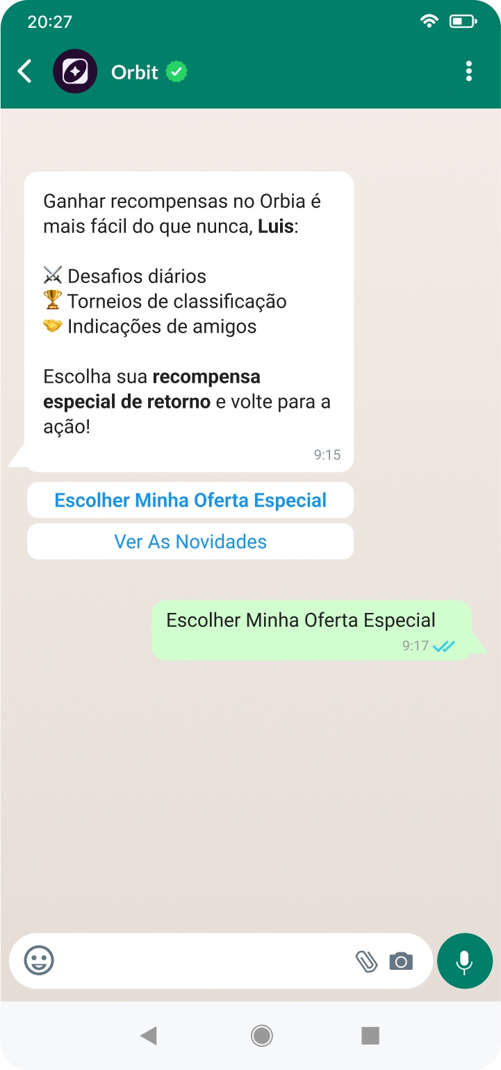 Performance Messaging com a 360Dialog - Para Líderes de CRM